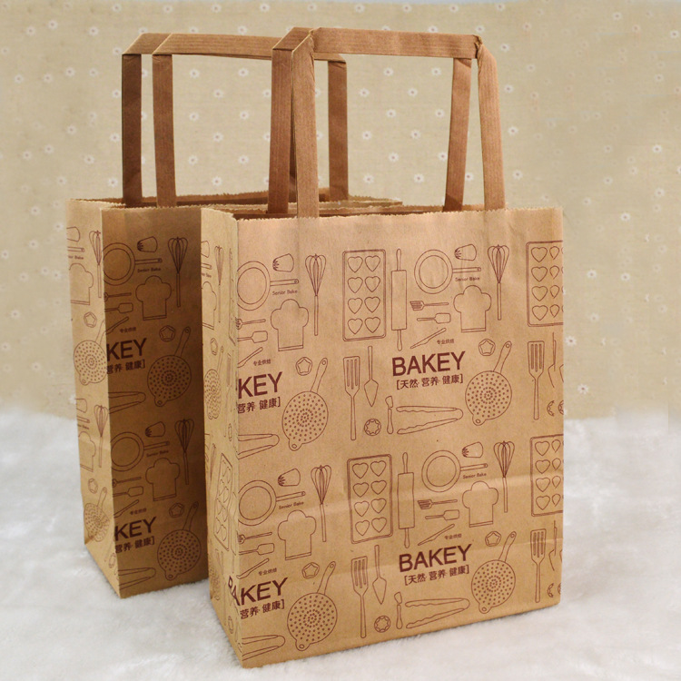 BAKEY牛皮紙手提袋 打包紙袋 外賣袋 禮品袋 打包食品包裝袋10個(gè) 圖片_高清大圖 - 阿里巴巴 - 1 BAKEY牛皮紙手提袋 打包紙袋 外賣袋 禮品袋 打包食品包裝袋10個(gè) 圖片_高清大圖 - 阿里巴巴 - 1