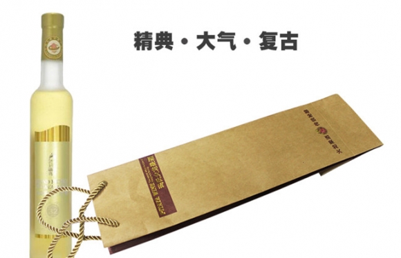 經典大氣純木漿牛皮紙瑪氏果酒包裝