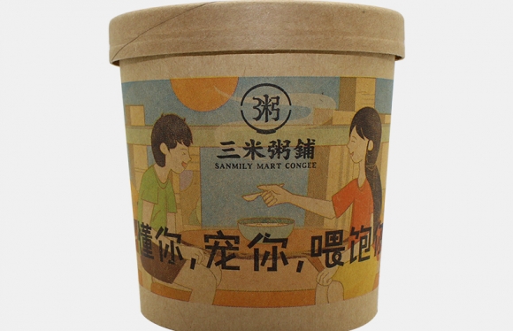 進口美國牛卡紙碗案例展示